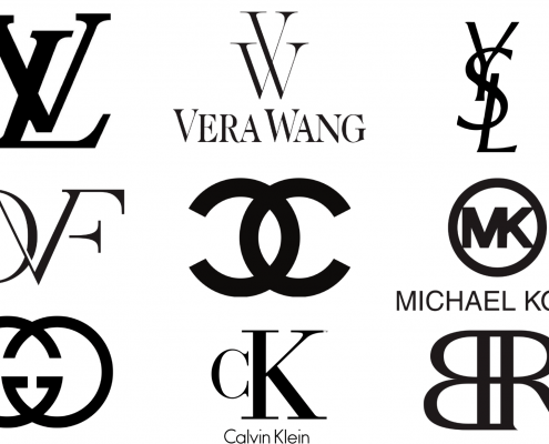 Monogramas famosos en logos de marcas con letras iniciales