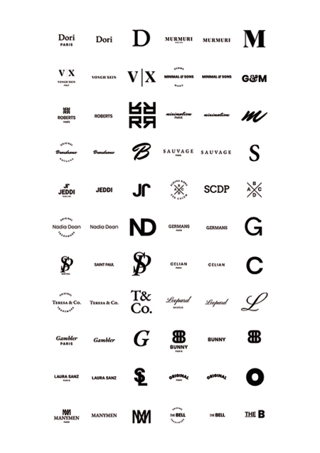 Plantillas de logos tipo monograma para descargar.