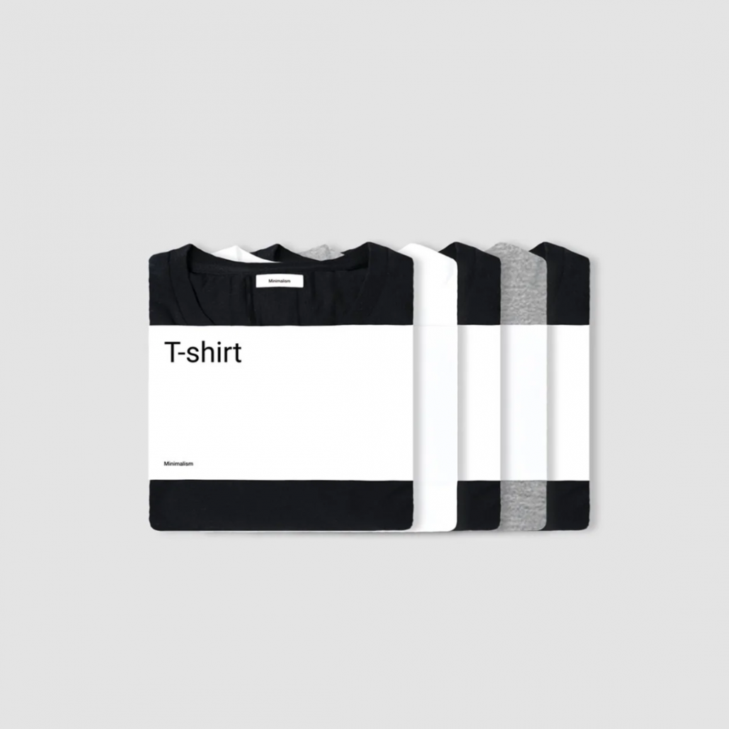 camisetas algodon organico unisex marca minimalism brand