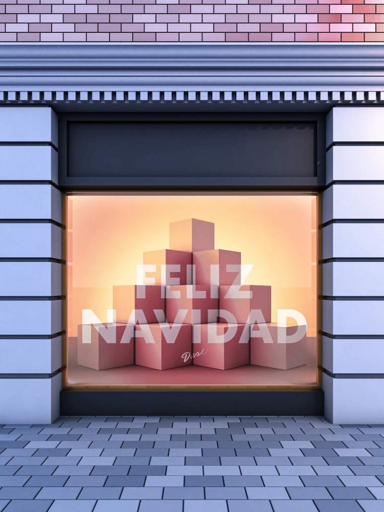 Escaparates de navidad espectaculares y originales en decoración · Dase