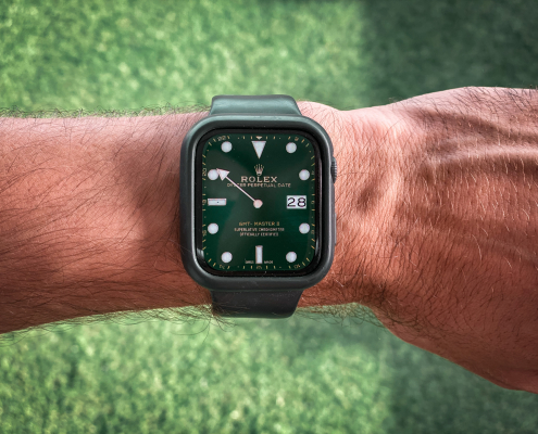Esferas Apple Watch Rolex