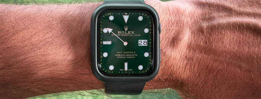 Esferas Apple Watch Rolex