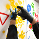 Creative Action Mural TeamPainting Graffiti Workshop TeamBuilding Google Dase 80x80