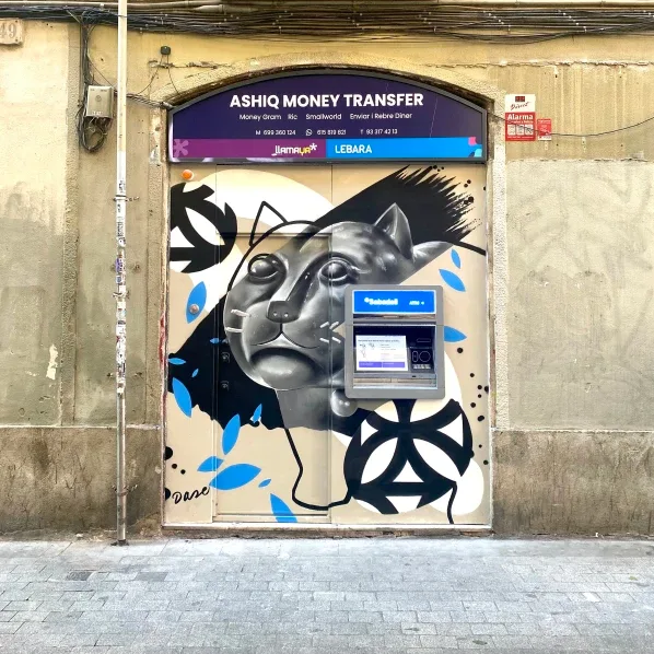 Graffitis en persianas