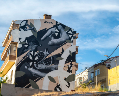 graffiti lleida mural grafitero dase arte urbano