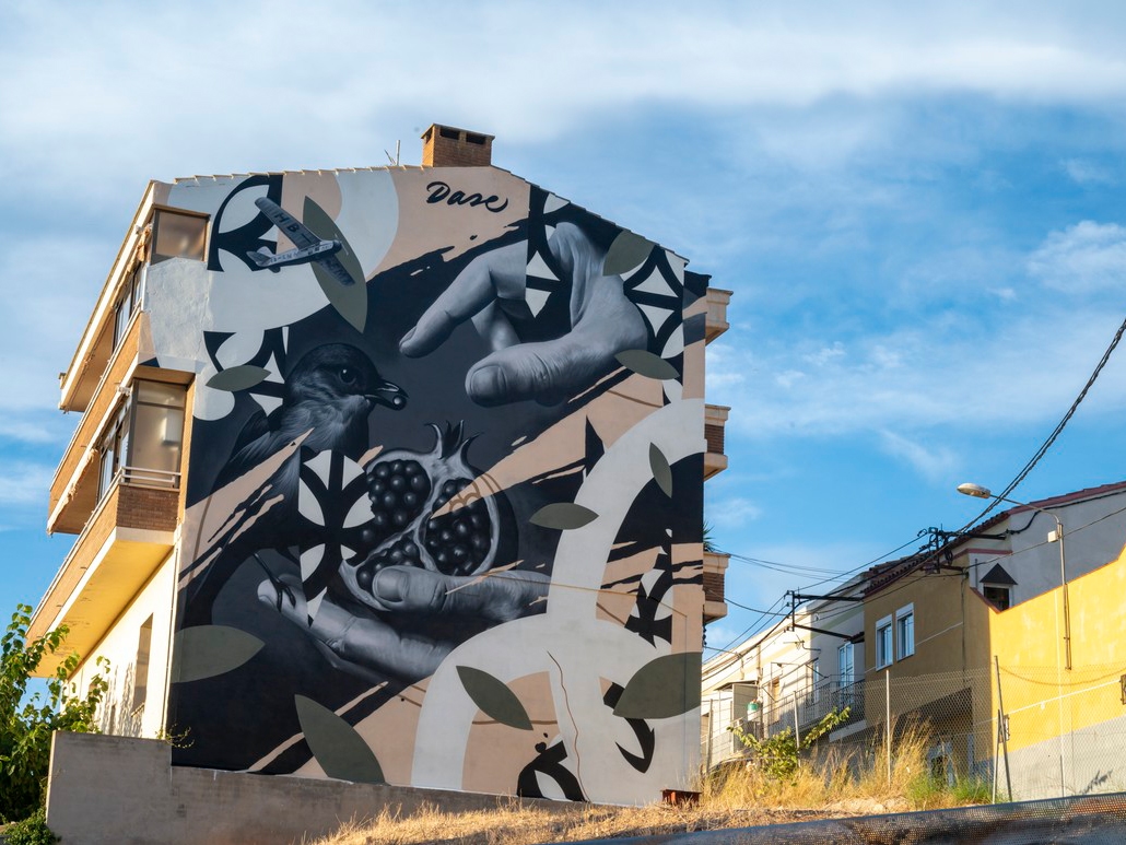 graffiti lleida mural grafitero dase arte urbano